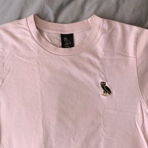 OVO Pink Owl tshirt - size small